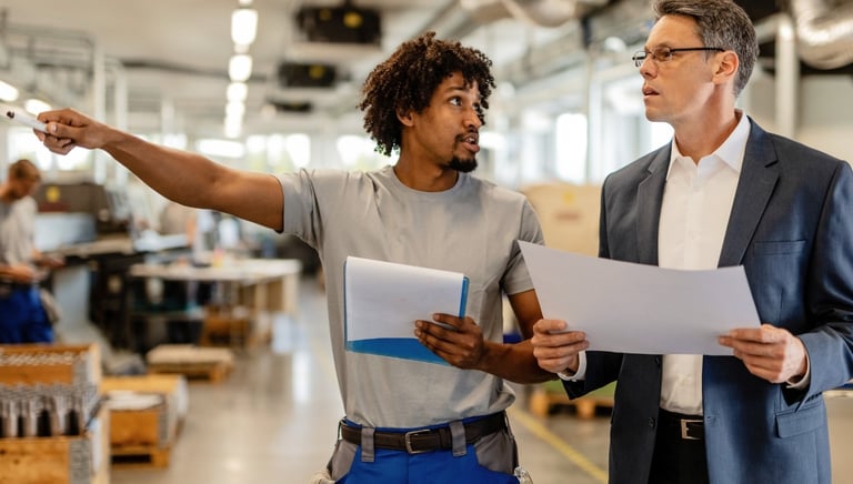 Gráfica de análisis de consumo energético en una industria.