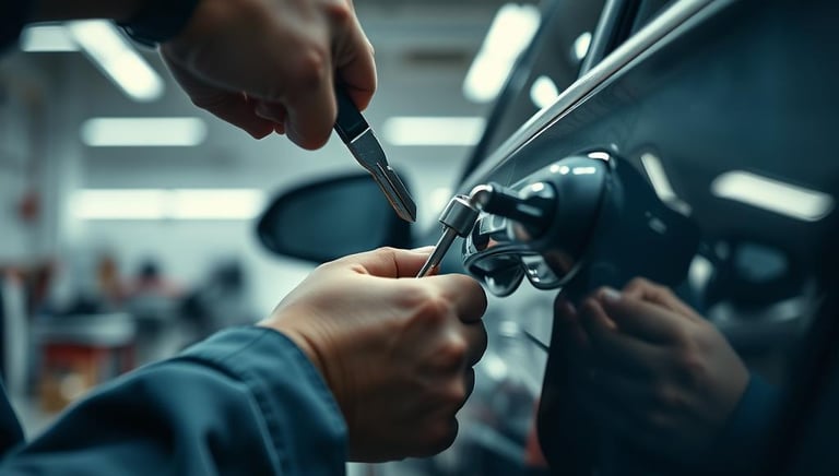 المرجع التقني في فتح سيارات ومعالجة تعقيدات الأقفال الذكية