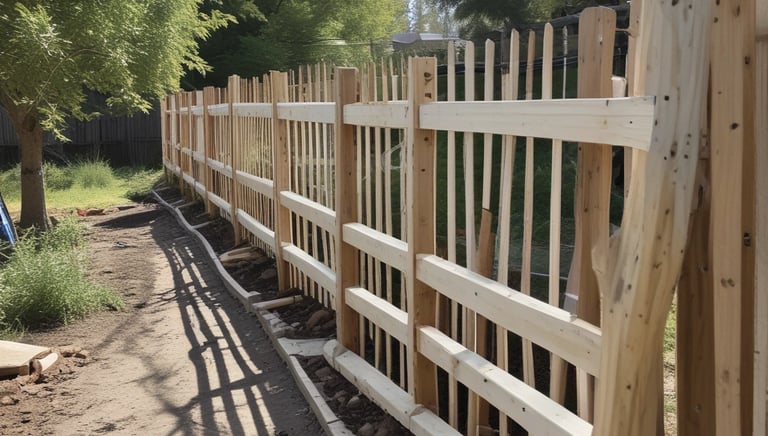 Volunteers planting trees together in a sunny Douglas County park.