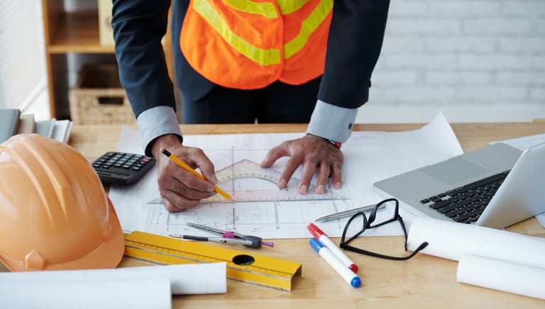 Hotel, office, and residential construction projects