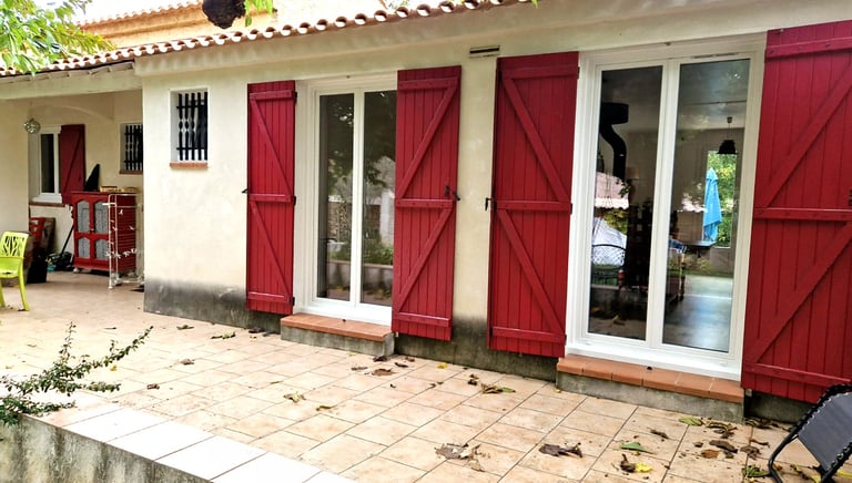 Porte-fenêtre personnalisée