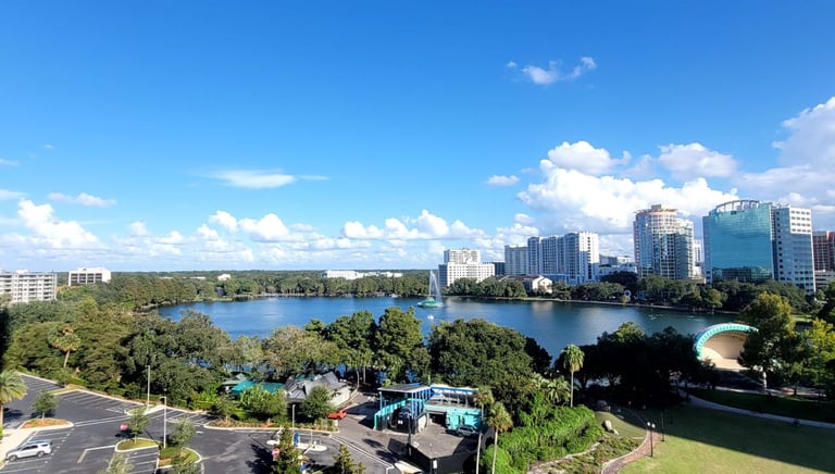 orlando, lake eola, city beautiful, orlando events, the vue at lake eola