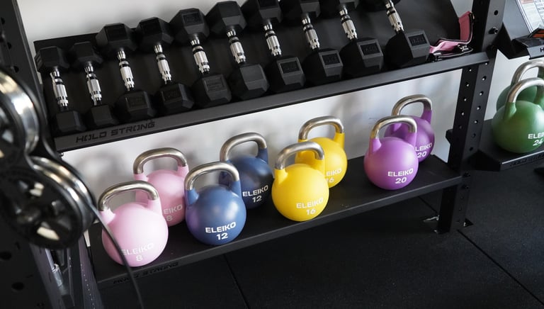 Kurzhanteln und Kettlebells in Bielefeld