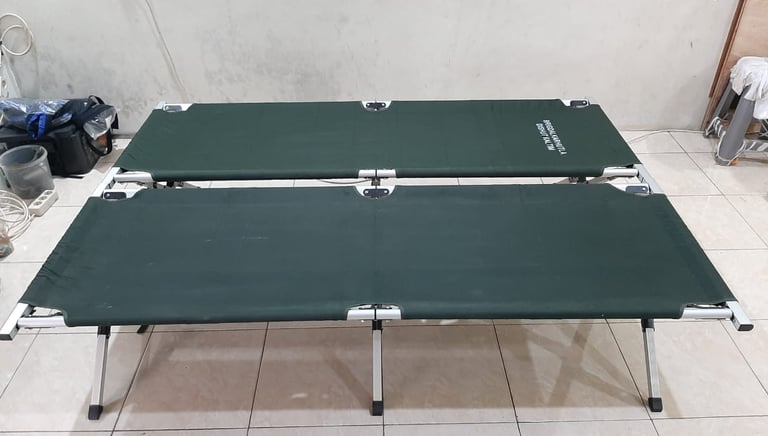 velbed alumunium standar tni