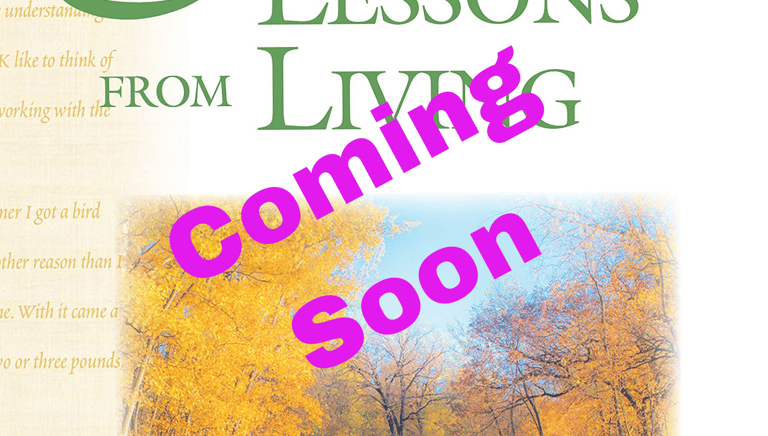 Spiritual Lessons Coming Soon