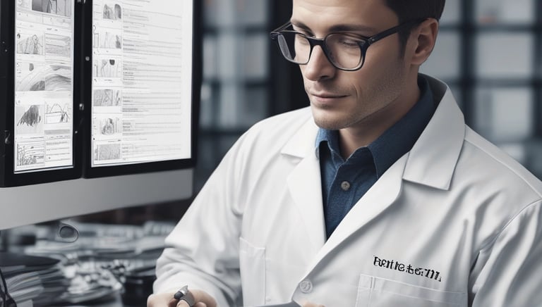 Patient consulting with a doctor through a telemedicine platform on a tablet