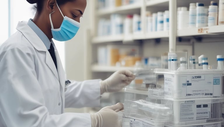 Patient consulting with a doctor through a telemedicine platform on a tablet