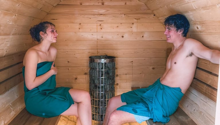 Sauna pro dva v Praze 12