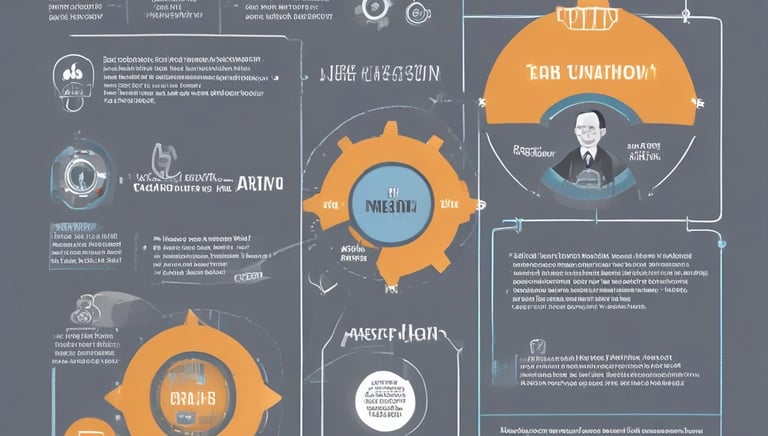 A sleek AI interface displaying data insights on a modern computer screen.