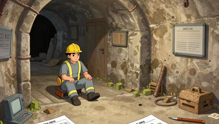 A sleek, sterile industrial blueprint spread across a high-tech workstation.