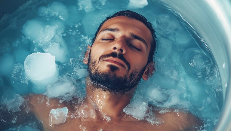 homme bain froid marseille