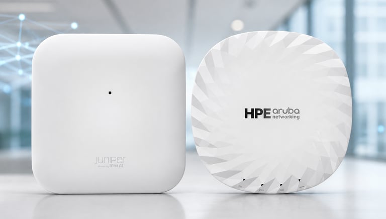 HPE Networking Aruba y HPE Networking Juniper Wi-Fi Access Points