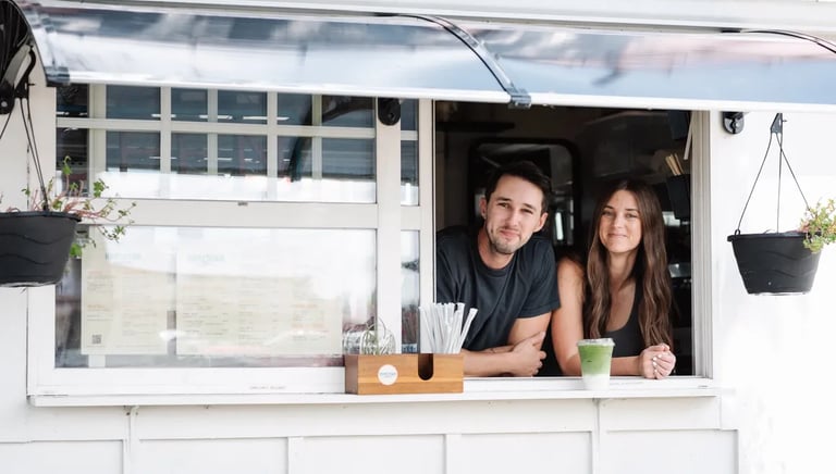 The original coffee trailer in Pflugerville is home to where the owners grew up
