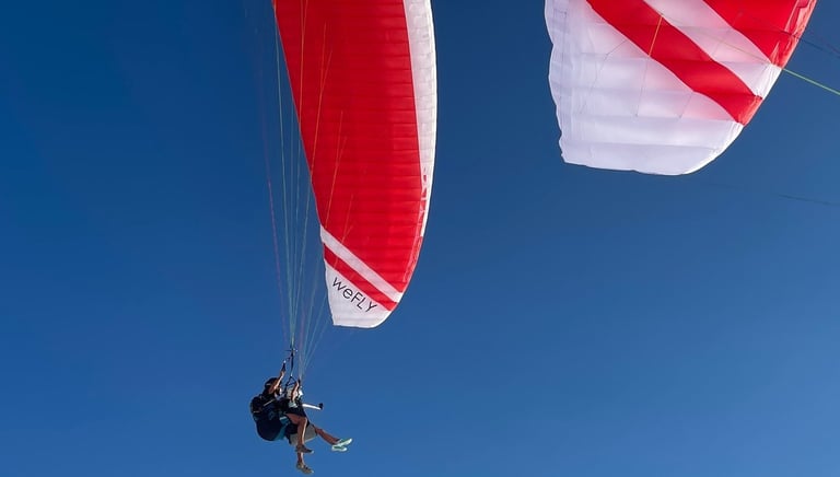 re wefly tandem paraglider