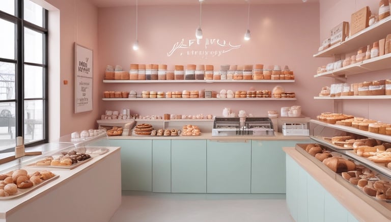 A renovated commercial space with stylish design and functional layout.