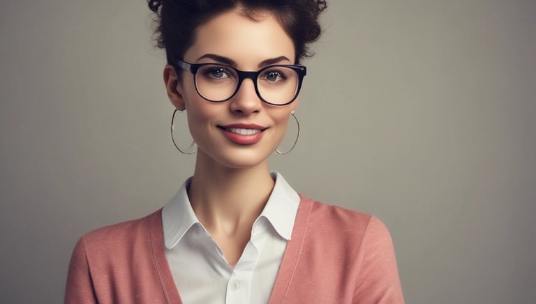 Close-up of a happy customer engaging with a brand message on a smartphone, showing emotional connection.