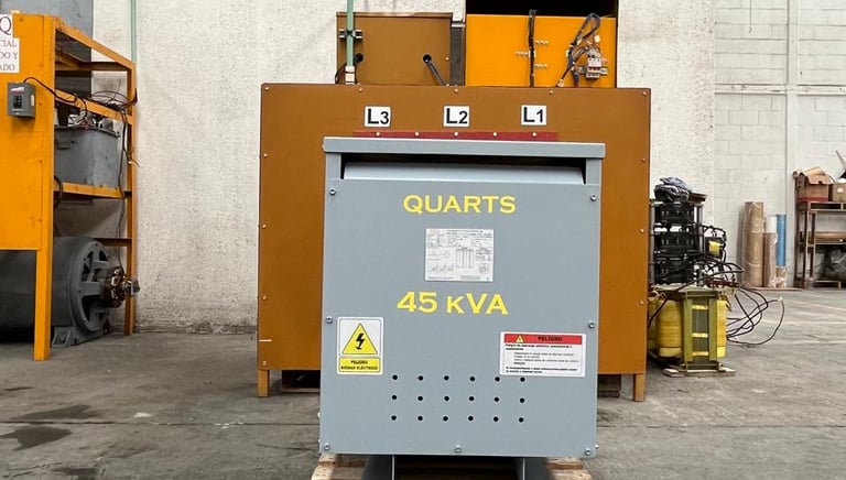 transformador de 45 kVA en gabinete