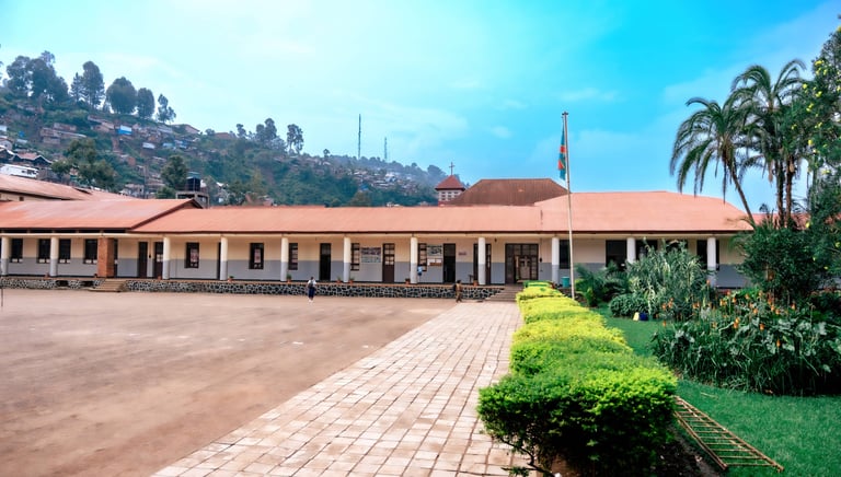 Cours intérieure du Lycée Wima, Janvier 2026