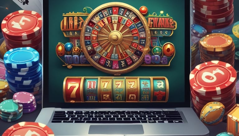 A friendly tutorial screen with step-by-step instructions for new casino players.