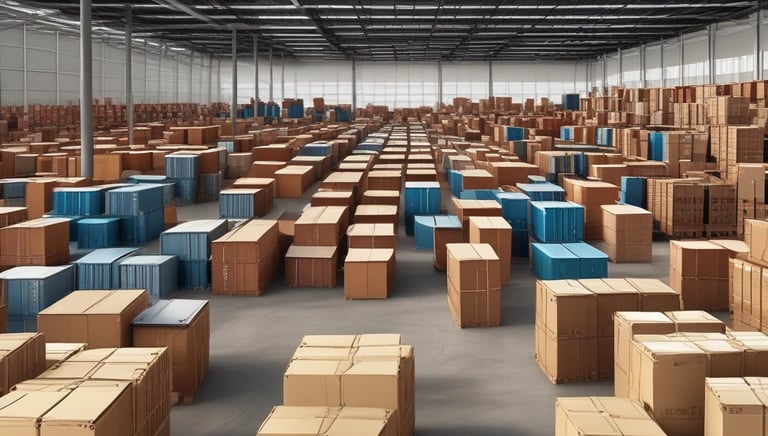 A sleek modern office with global maps and trading charts on screens.