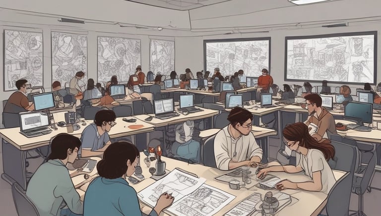 white and black abstract painting