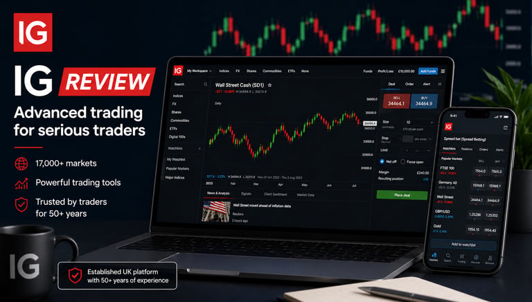 IG UK trading platform review