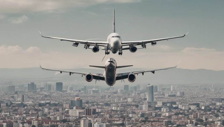 A smiling travel agent assisting a Spanish-speaking customer with airline tickets