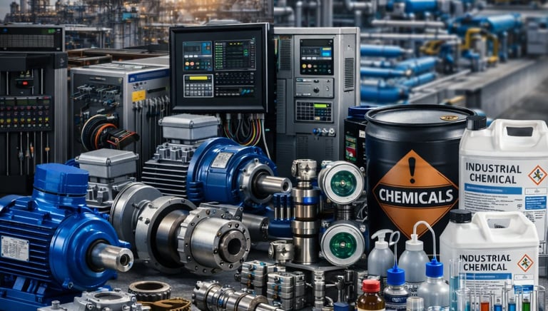 Fourniture équipements industriels en Algérie