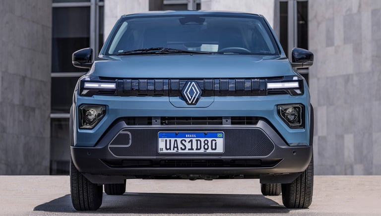 Divulgação Renault Kwid E-Tech 2026
