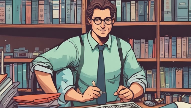 Illustration of a user typing a spreadsheet task into a clean, modern interface.