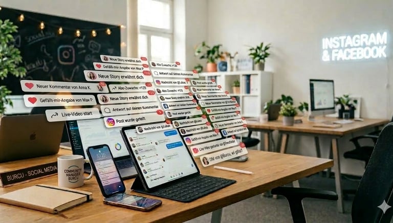 Betreuung von Instagram und Social Media Accounts für Unternehmen