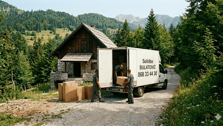 Organizovan lokalni transport i selidbe u Crnoj Gori