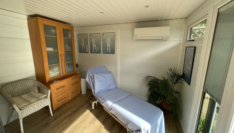 air-con in composite wood treatment room