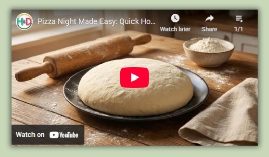 How to Make This Quick Pizza Dough Recipe Step by Step