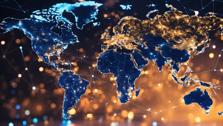 connexion du monde