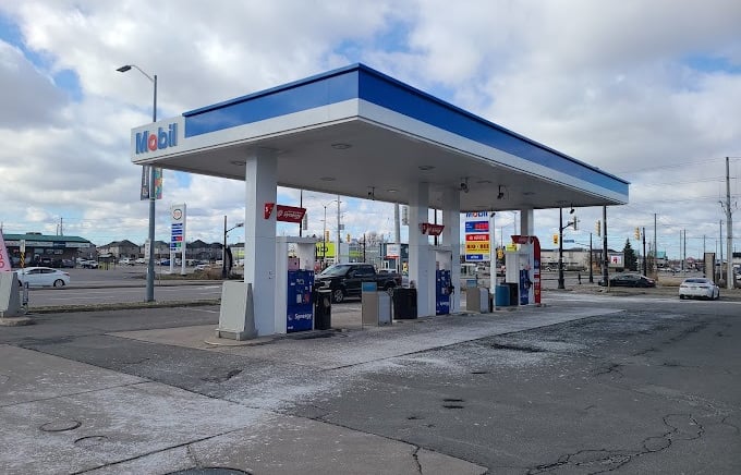 mobil gas station