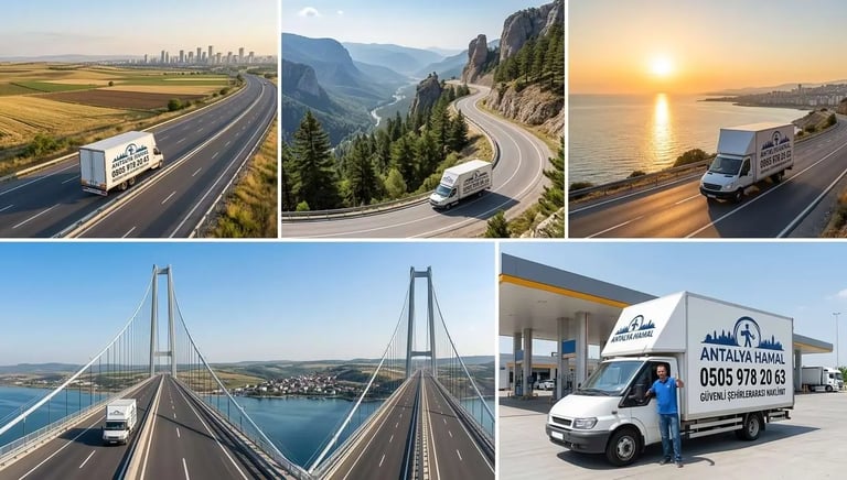 İstanbul Antalya evden eve nakliye ve şehirlerarası nakliyat