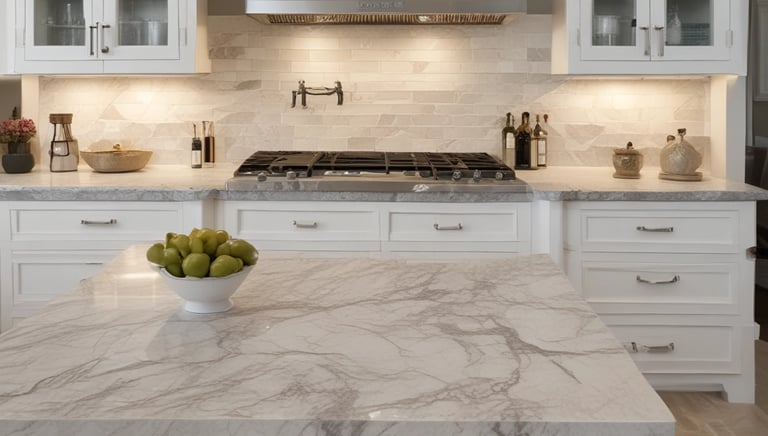 Bancadas de Mármore e Granito: