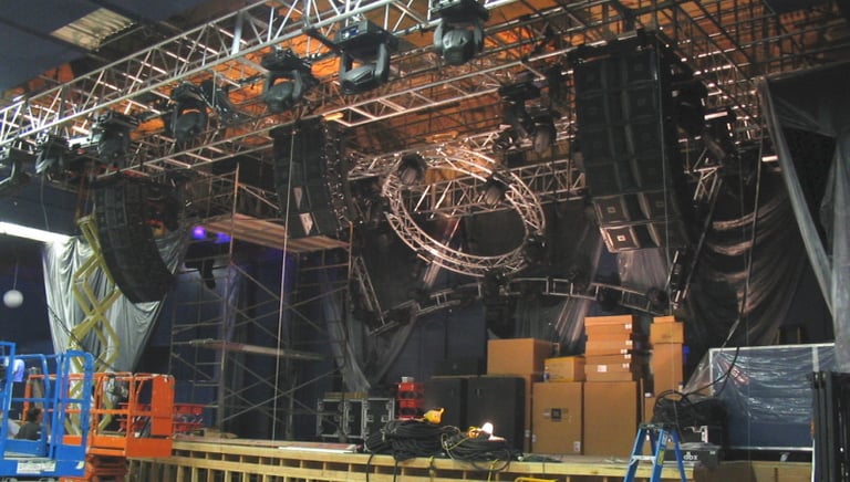 MW Audio Visual Concert and Studio Installation