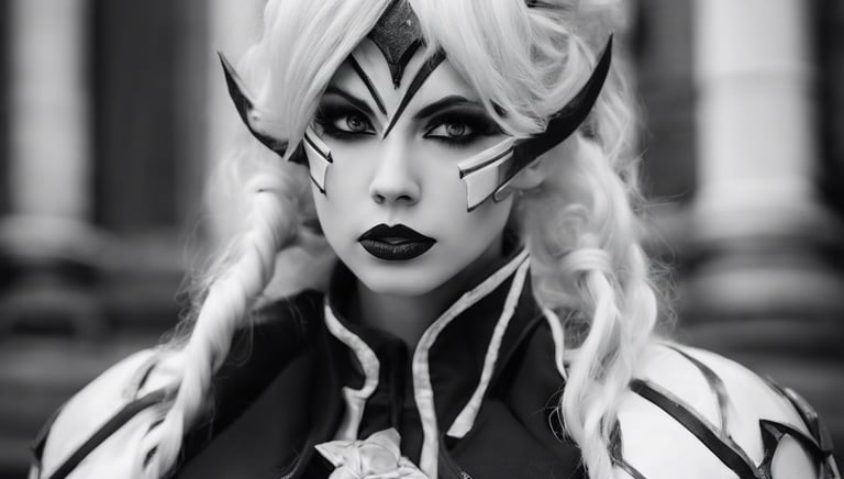 black and white crew neck shirt