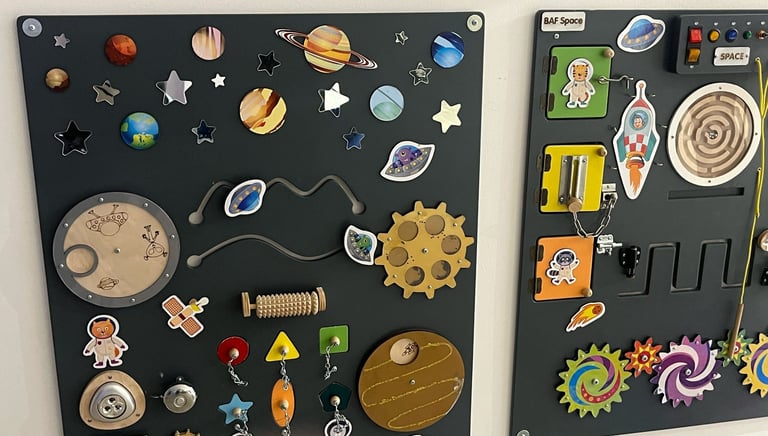 Autism friendly wall boards