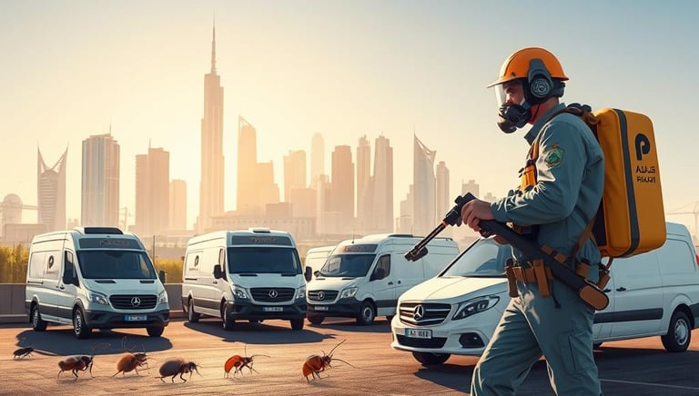مكافحة الحشرات بأمان للأطفال بالرياض