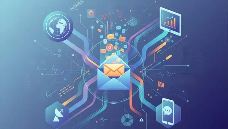 Email marketing automation and customer communication workflow