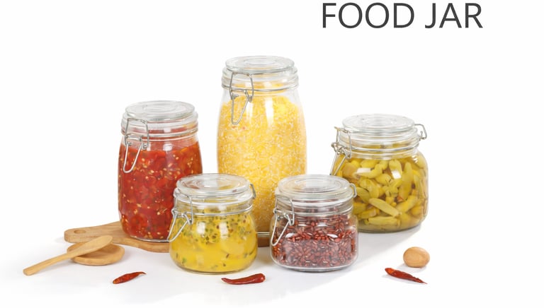 Glass Storage Jars Manufacturer in China