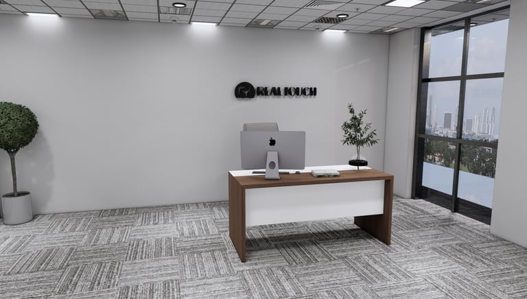 straight desk