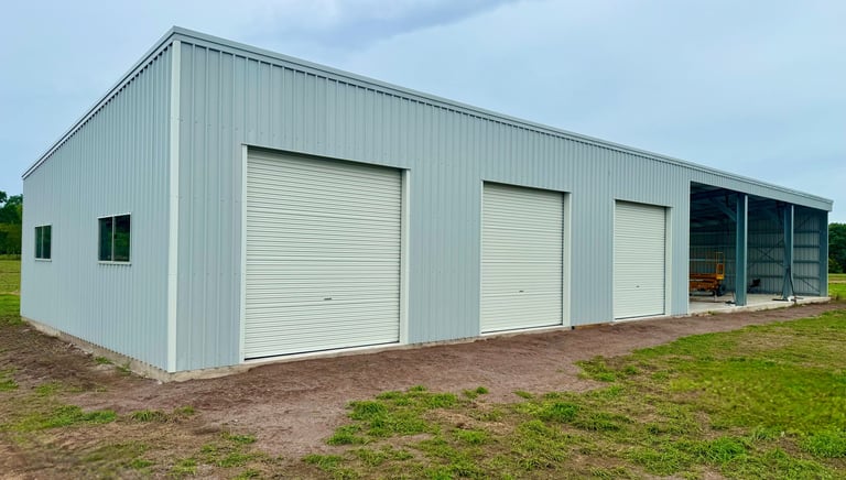 6 bay shed rural darwin, beyond build NT