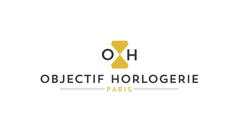 a logo for object horloggie