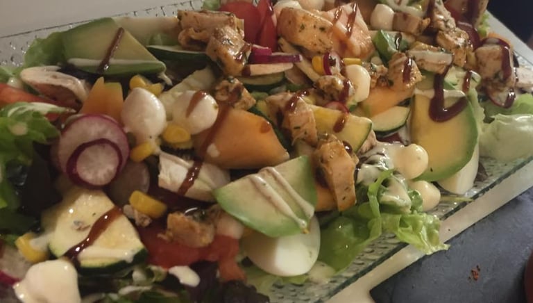 buffet salades à Rouen