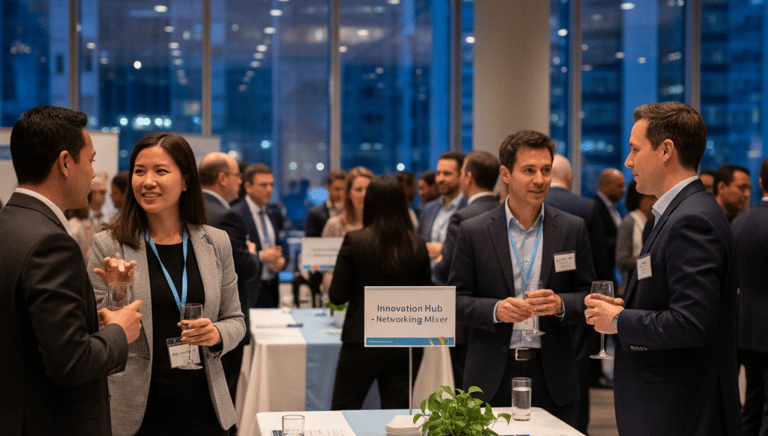 A Corporate event setup Image