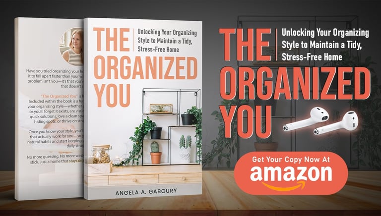organizing book availabe on amazon, west kelowna